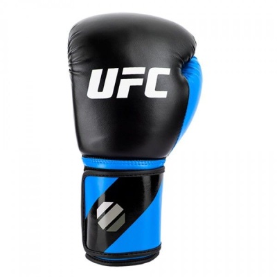 Перчатки тренировочные для спаринга Размер L (синие) UFC UHK-75002